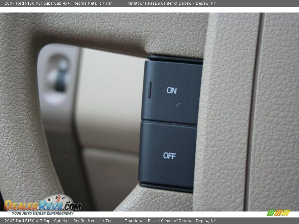 2007 Ford F150 XLT SuperCab 4x4 Redfire Metallic / Tan Photo #7