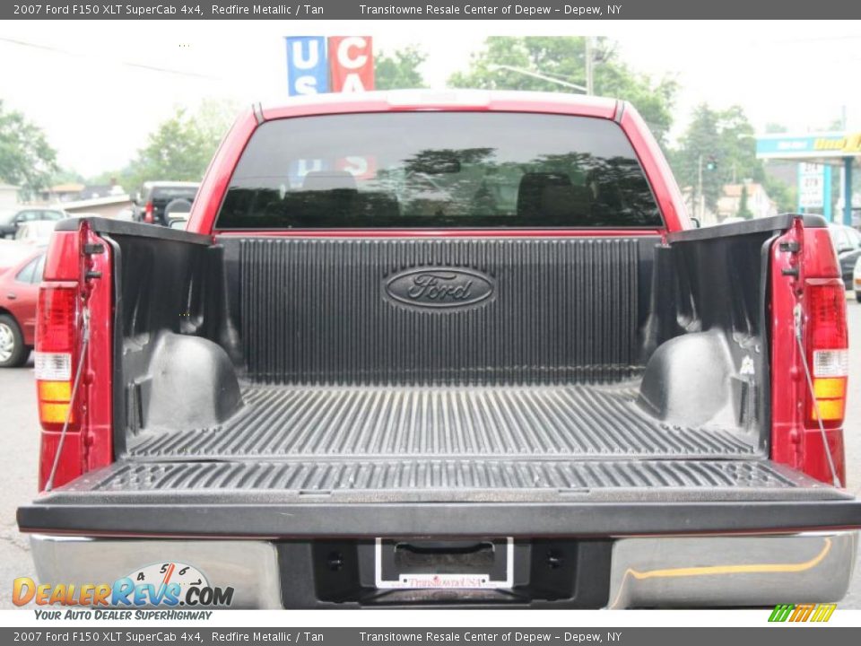 2007 Ford F150 XLT SuperCab 4x4 Redfire Metallic / Tan Photo #14