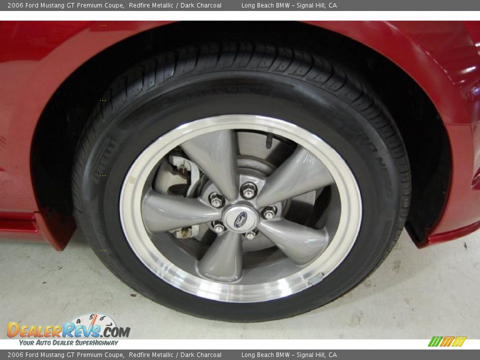 2006 Ford Mustang GT Premium Coupe Redfire Metallic / Dark Charcoal Photo #3