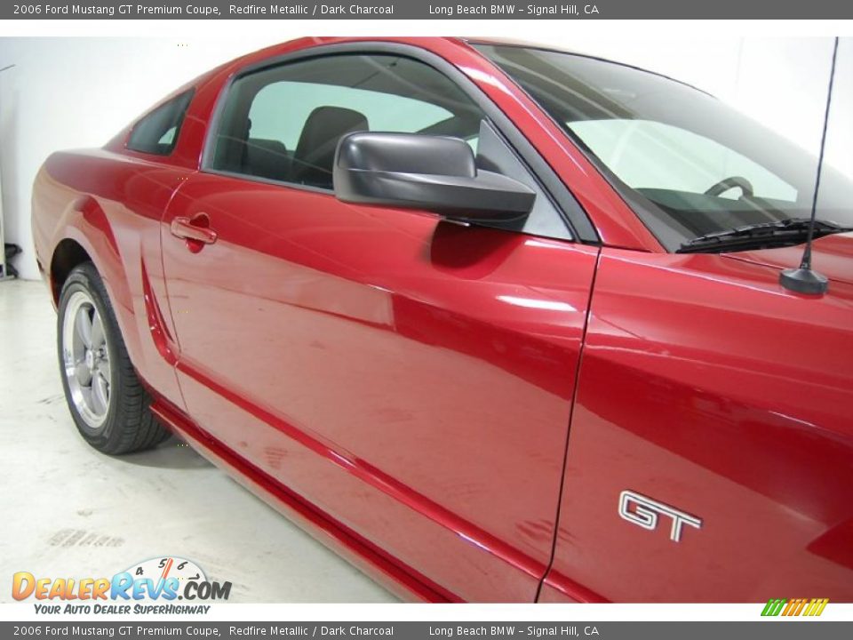 2006 Ford Mustang GT Premium Coupe Redfire Metallic / Dark Charcoal Photo #4