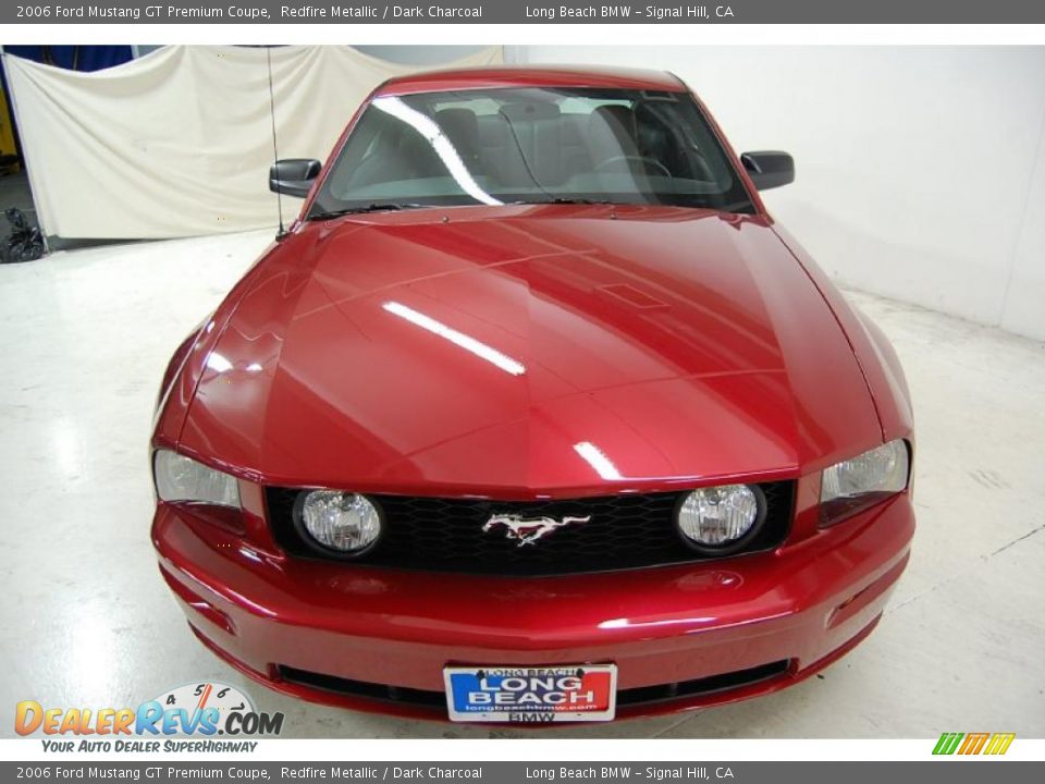 2006 Ford Mustang GT Premium Coupe Redfire Metallic / Dark Charcoal Photo #5