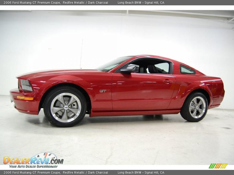 2006 Ford Mustang GT Premium Coupe Redfire Metallic / Dark Charcoal Photo #9