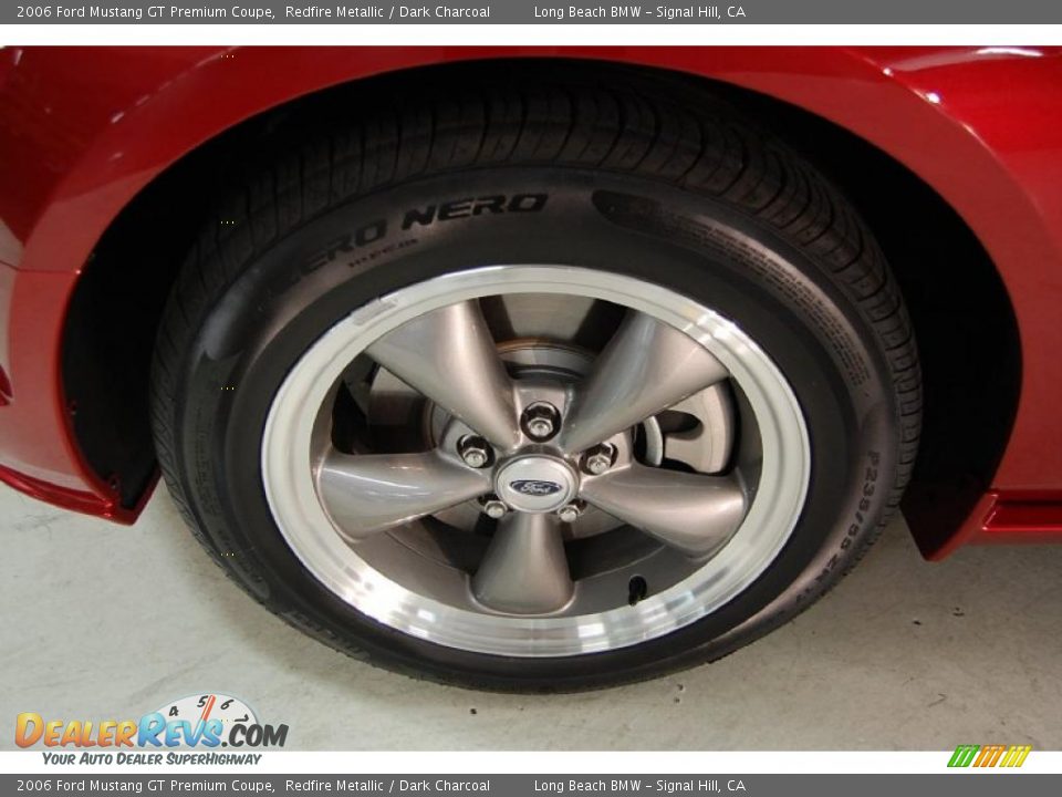 2006 Ford Mustang GT Premium Coupe Redfire Metallic / Dark Charcoal Photo #10