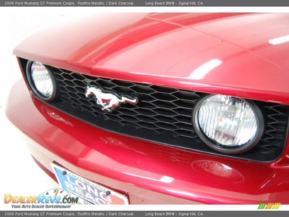 2006 Ford Mustang GT Premium Coupe Redfire Metallic / Dark Charcoal Photo #12