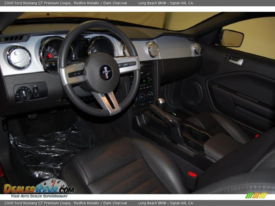2006 Ford Mustang GT Premium Coupe Redfire Metallic / Dark Charcoal Photo #16