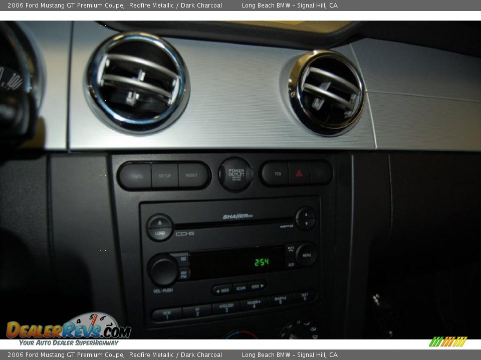 2006 Ford Mustang GT Premium Coupe Redfire Metallic / Dark Charcoal Photo #26