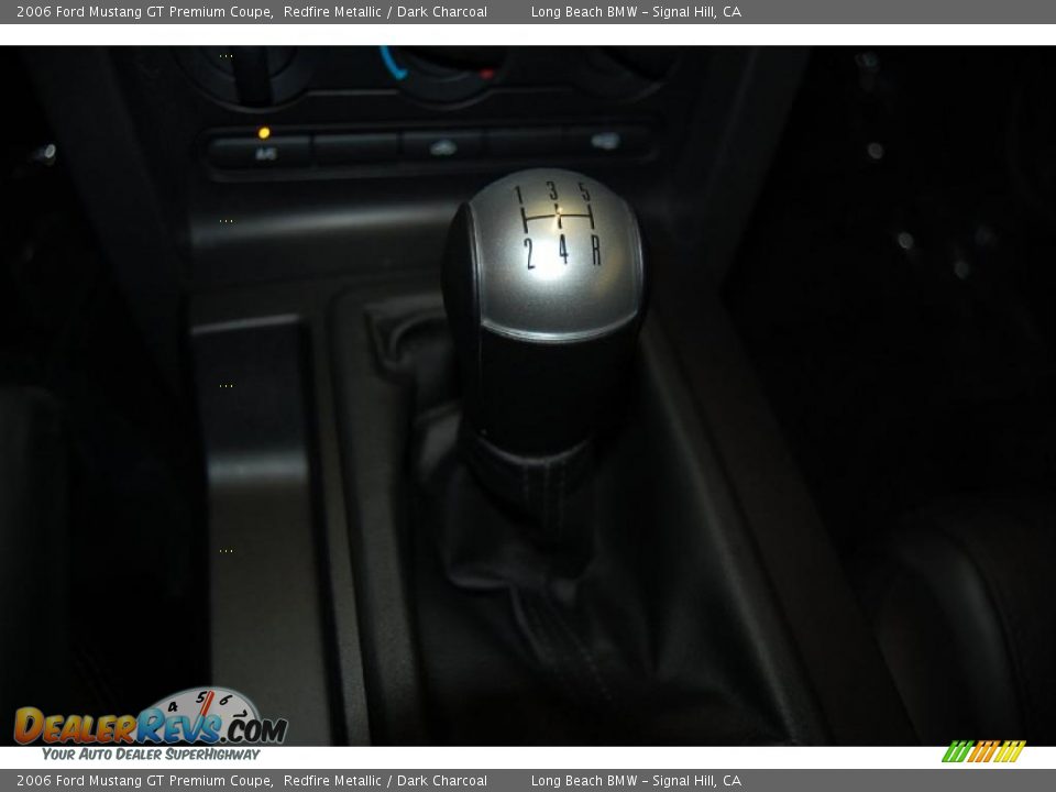 2006 Ford Mustang GT Premium Coupe Redfire Metallic / Dark Charcoal Photo #27