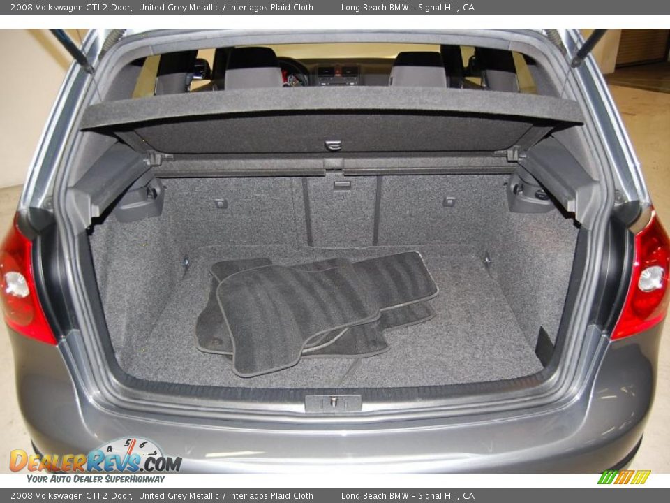 2008 Volkswagen GTI 2 Door United Grey Metallic / Interlagos Plaid Cloth Photo #8
