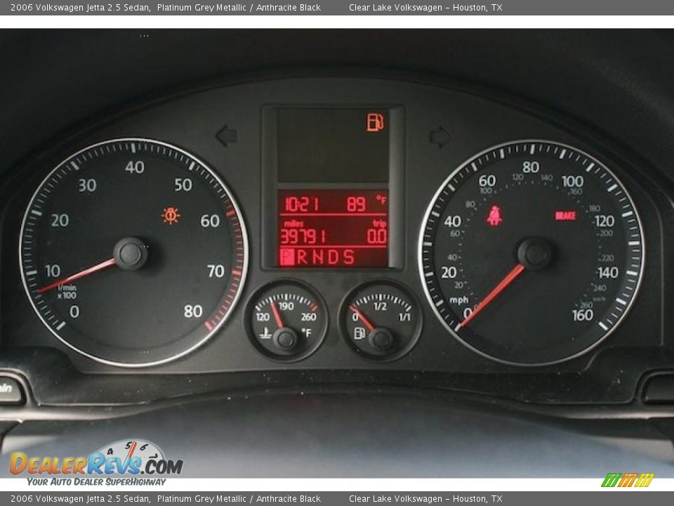 2006 Volkswagen Jetta 2.5 Sedan Platinum Grey Metallic / Anthracite Black Photo #34