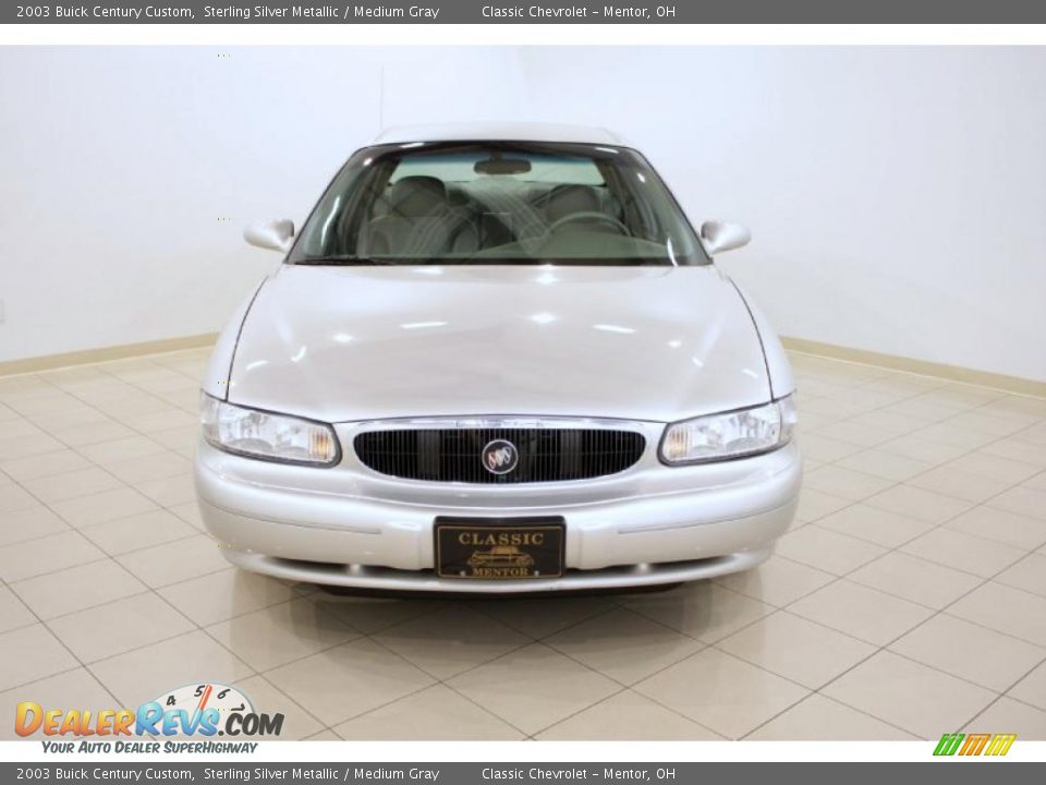 2003 Buick Century Custom Sterling Silver Metallic / Medium Gray Photo #2