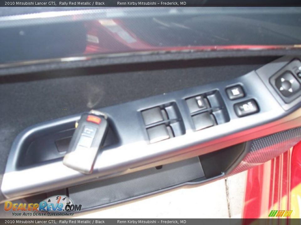2010 Mitsubishi Lancer GTS Rally Red Metallic / Black Photo #5