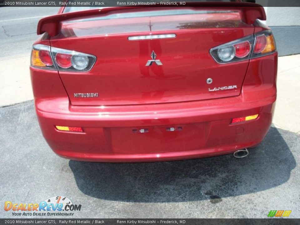 2010 Mitsubishi Lancer GTS Rally Red Metallic / Black Photo #26