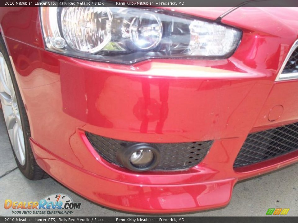 2010 Mitsubishi Lancer GTS Rally Red Metallic / Black Photo #30