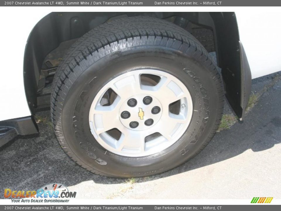 2007 Chevrolet Avalanche LT 4WD Summit White / Dark Titanium/Light Titanium Photo #21