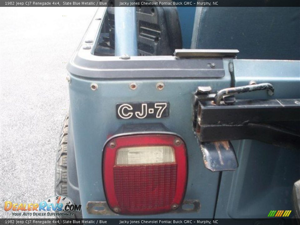 1982 Jeep CJ7 Renegade 4x4 Logo Photo #7