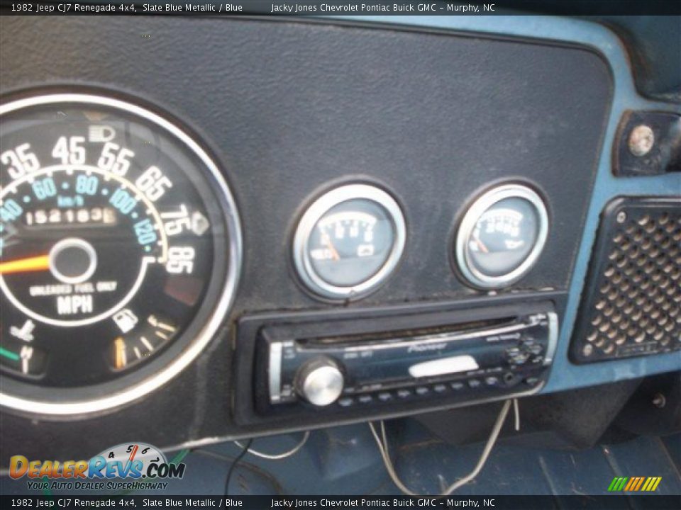 1982 Jeep CJ7 Renegade 4x4 Gauges Photo #20