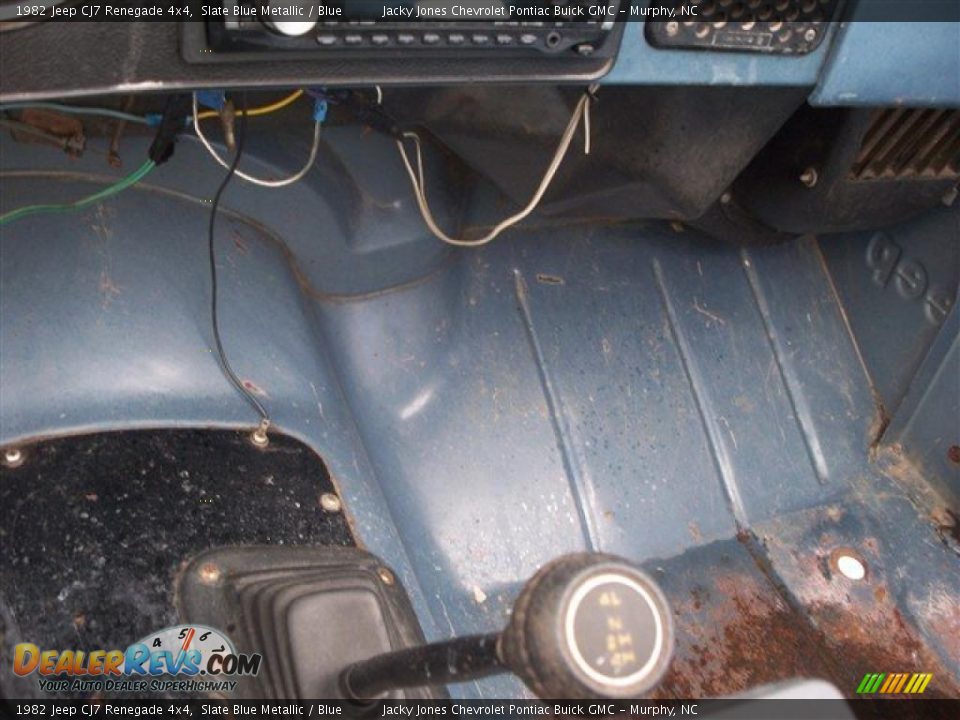 Controls of 1982 Jeep CJ7 Renegade 4x4 Photo #22