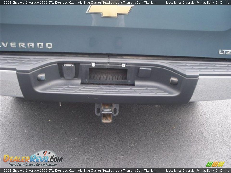 2008 Chevrolet Silverado 1500 Z71 Extended Cab 4x4 Blue Granite Metallic / Light Titanium/Dark Titanium Photo #6