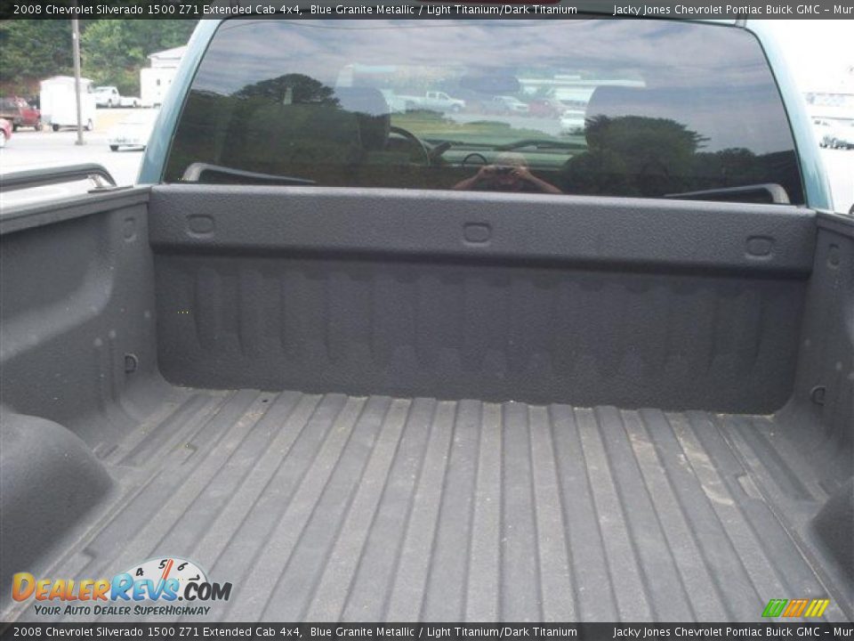 2008 Chevrolet Silverado 1500 Z71 Extended Cab 4x4 Blue Granite Metallic / Light Titanium/Dark Titanium Photo #8