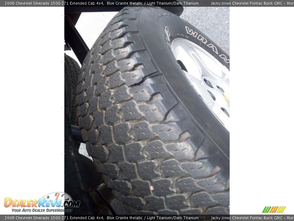2008 Chevrolet Silverado 1500 Z71 Extended Cab 4x4 Blue Granite Metallic / Light Titanium/Dark Titanium Photo #21