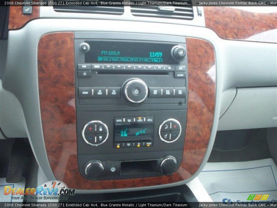 2008 Chevrolet Silverado 1500 Z71 Extended Cab 4x4 Blue Granite Metallic / Light Titanium/Dark Titanium Photo #24