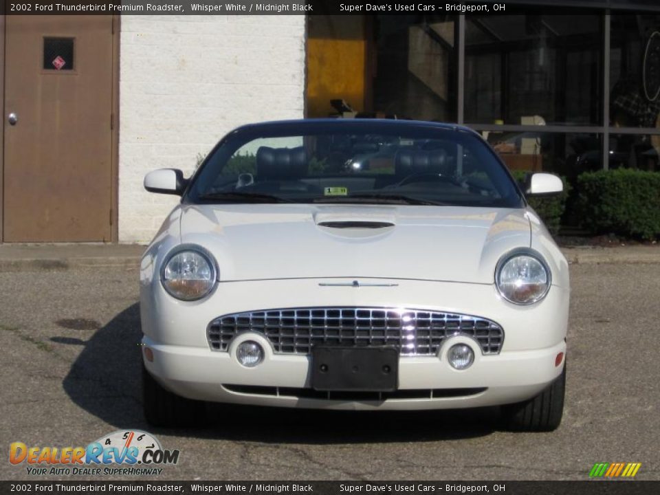2002 Ford Thunderbird Premium Roadster Whisper White / Midnight Black Photo #1