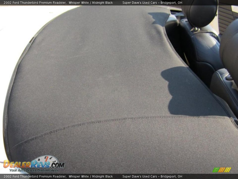 2002 Ford Thunderbird Premium Roadster Whisper White / Midnight Black Photo #16