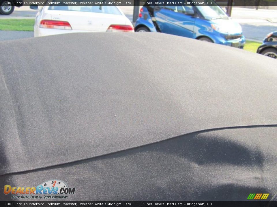 2002 Ford Thunderbird Premium Roadster Whisper White / Midnight Black Photo #27