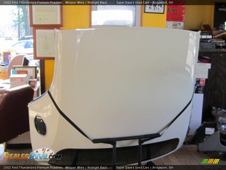 2002 Ford Thunderbird Premium Roadster Whisper White / Midnight Black Photo #31