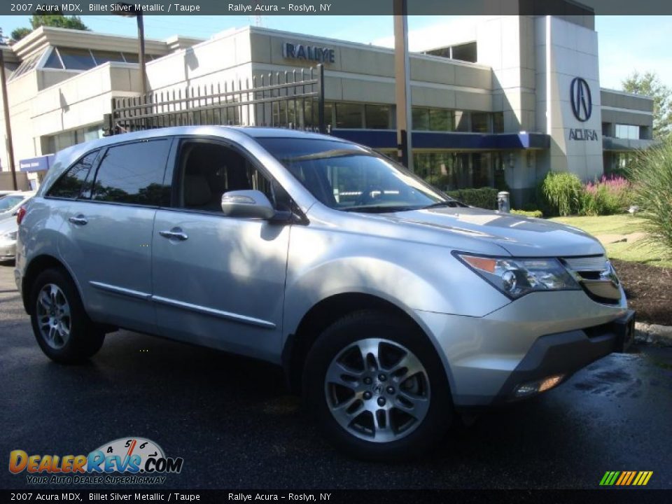 2007 Acura MDX Billet Silver Metallic / Taupe Photo #1