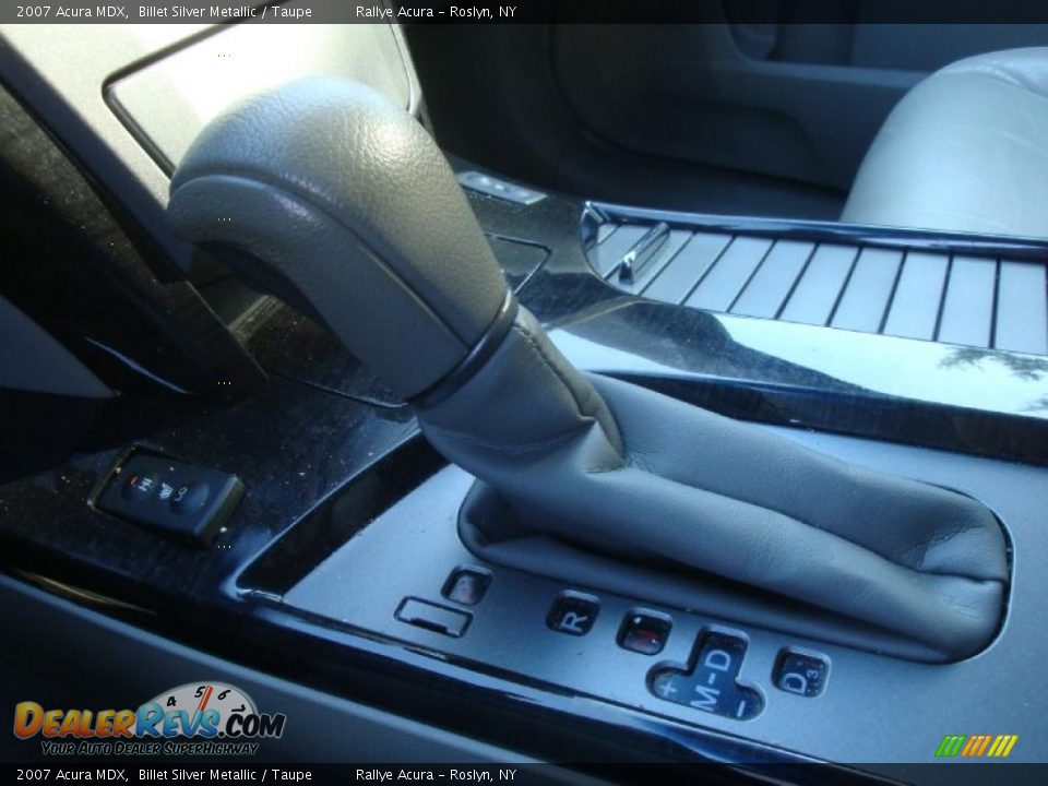2007 Acura MDX Billet Silver Metallic / Taupe Photo #14