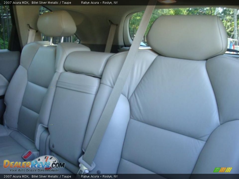 2007 Acura MDX Billet Silver Metallic / Taupe Photo #15