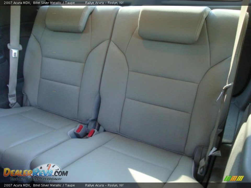 2007 Acura MDX Billet Silver Metallic / Taupe Photo #16