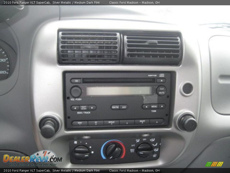 2010 Ford Ranger XLT SuperCab Silver Metallic / Medium Dark Flint Photo #8