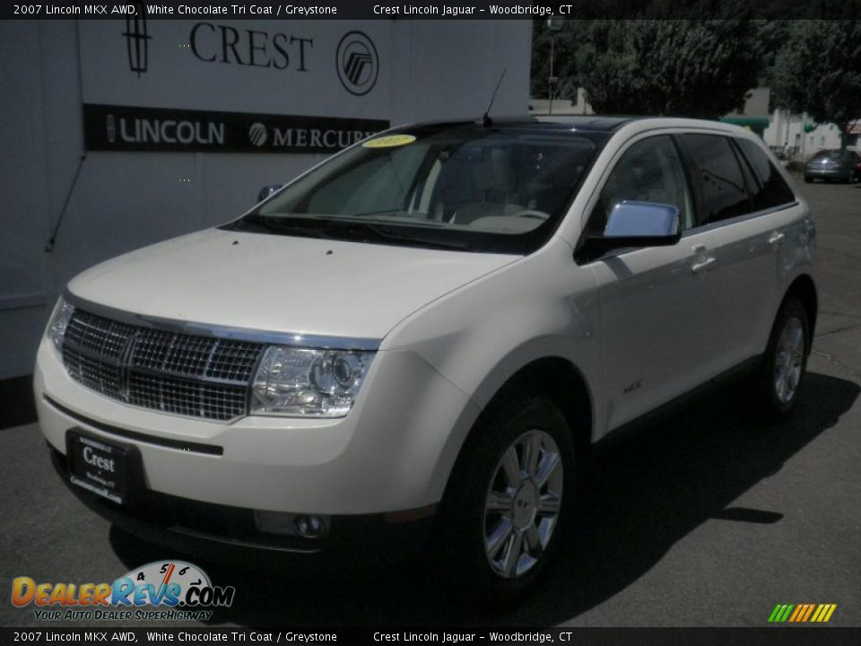 2007 Lincoln MKX AWD White Chocolate Tri Coat / Greystone Photo #1