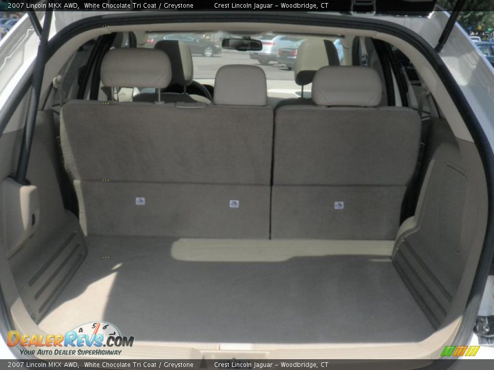 2007 Lincoln MKX AWD White Chocolate Tri Coat / Greystone Photo #7