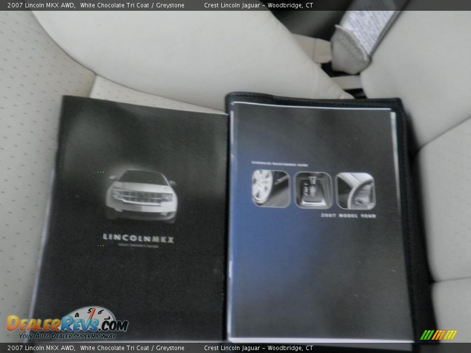 2007 Lincoln MKX AWD White Chocolate Tri Coat / Greystone Photo #15