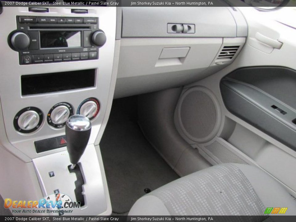 2007 Dodge Caliber SXT Steel Blue Metallic / Pastel Slate Gray Photo #11