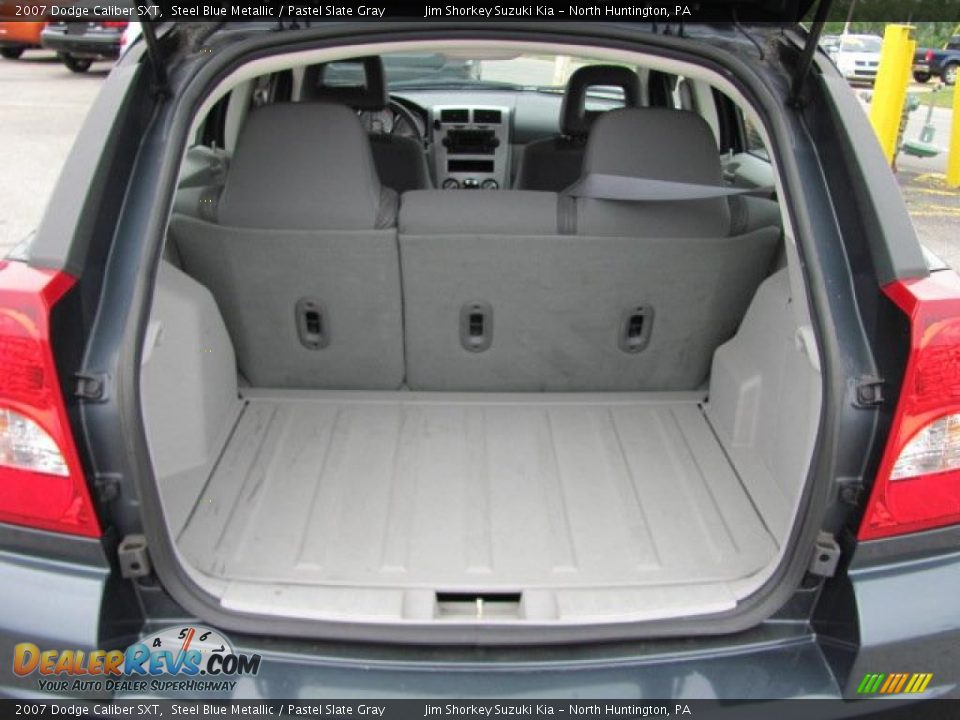 2007 Dodge Caliber SXT Steel Blue Metallic / Pastel Slate Gray Photo #13