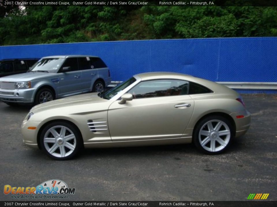 Oyster Gold Metallic 2007 Chrysler Crossfire Limited Coupe Photo #2