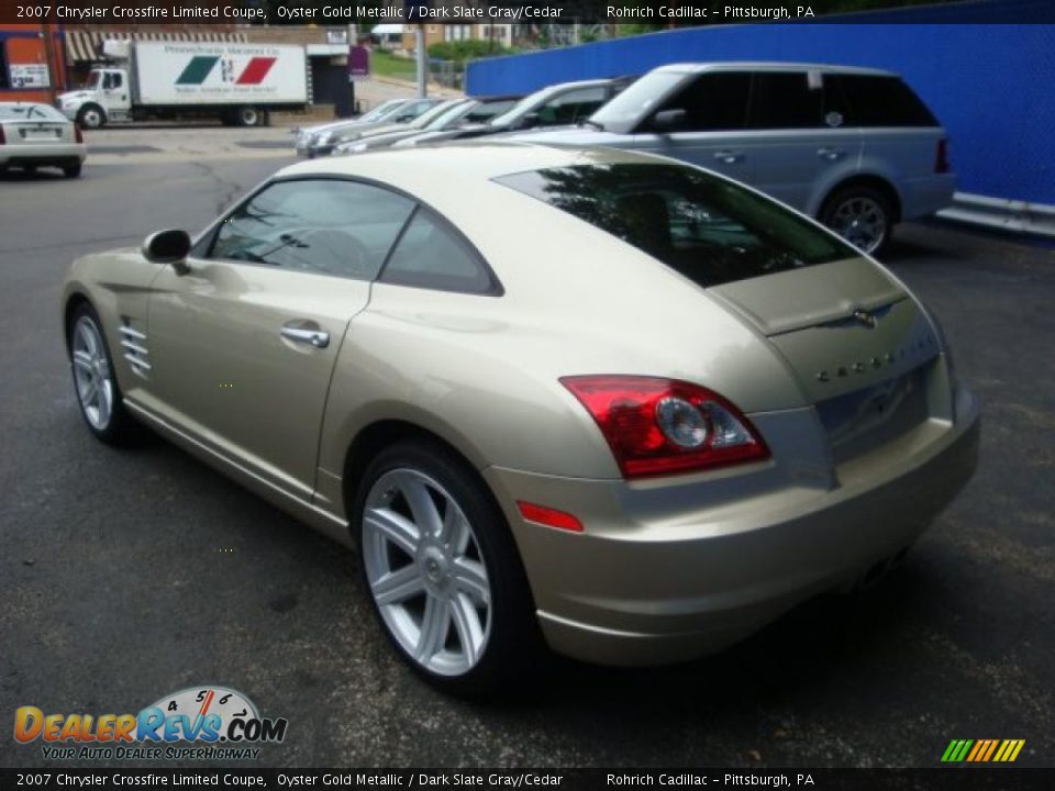 Oyster Gold Metallic 2007 Chrysler Crossfire Limited Coupe Photo #3