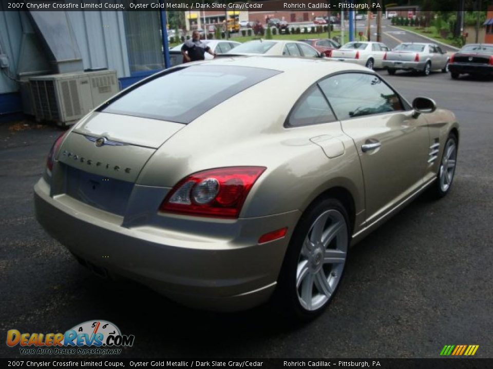 Oyster Gold Metallic 2007 Chrysler Crossfire Limited Coupe Photo #5