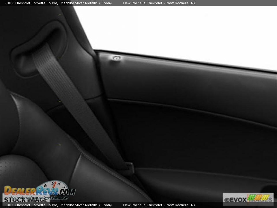 2007 Chevrolet Corvette Coupe Machine Silver Metallic / Ebony Photo #11