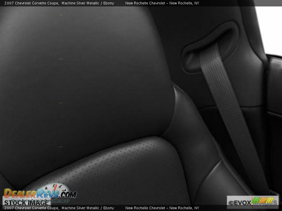 2007 Chevrolet Corvette Coupe Machine Silver Metallic / Ebony Photo #12