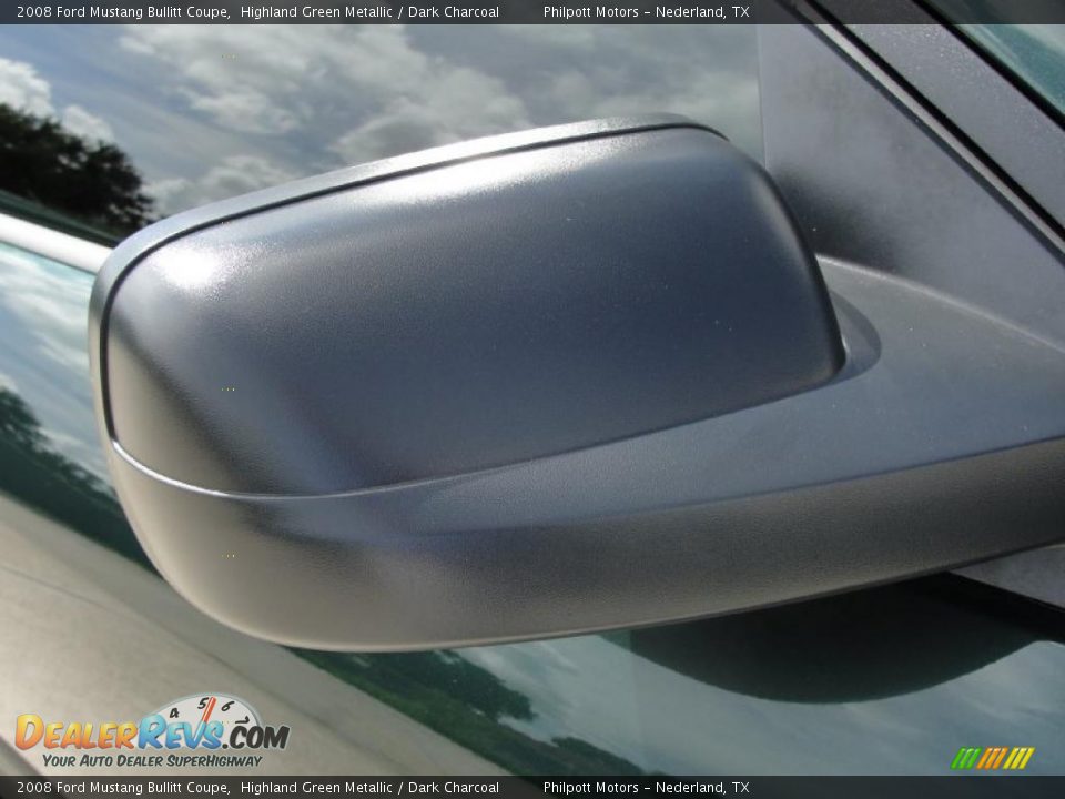 2008 Ford Mustang Bullitt Coupe Highland Green Metallic / Dark Charcoal Photo #16