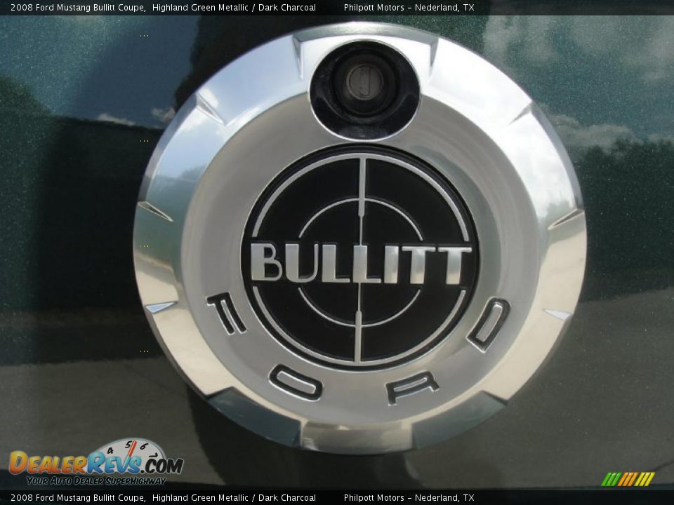 2008 Ford Mustang Bullitt Coupe Highland Green Metallic / Dark Charcoal Photo #20