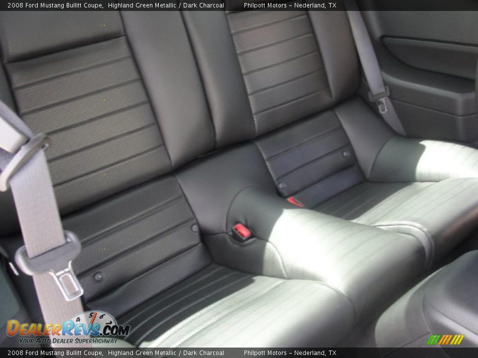 2008 Ford Mustang Bullitt Coupe Highland Green Metallic / Dark Charcoal Photo #27
