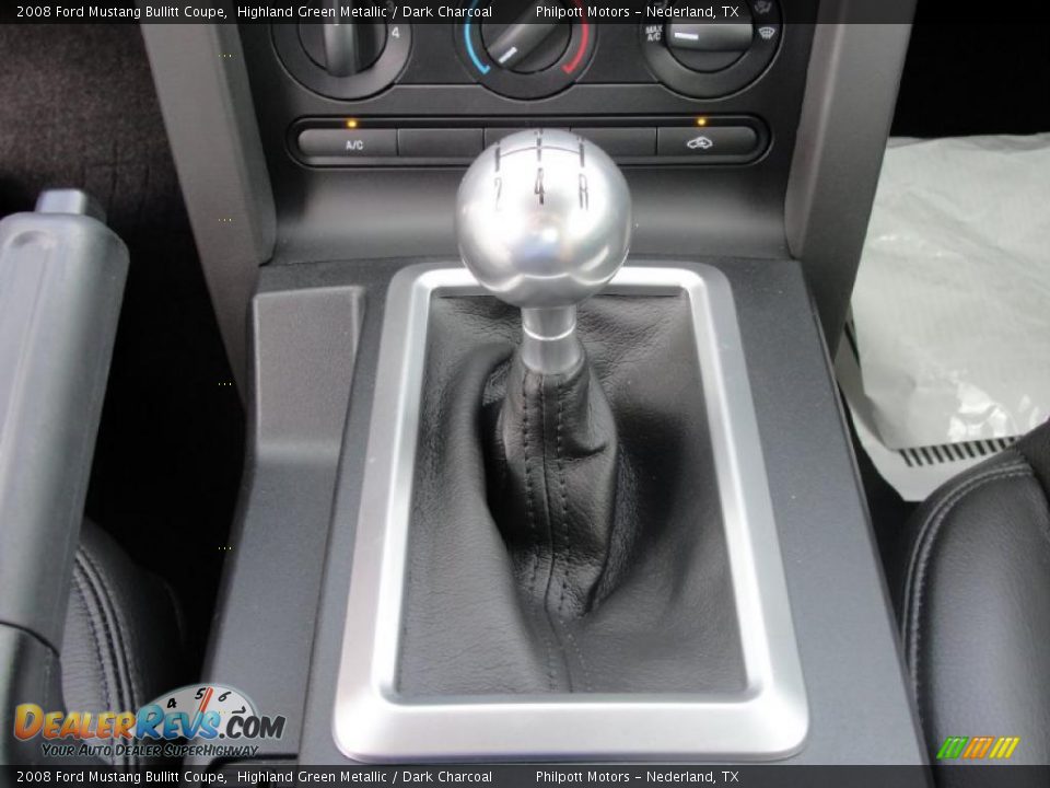 2008 Ford Mustang Bullitt Coupe Highland Green Metallic / Dark Charcoal Photo #36