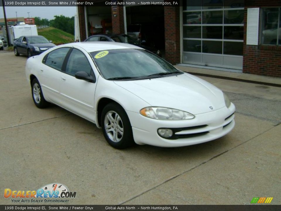 1998 Dodge Intrepid ES Stone White / Pewter Onyx Photo #3