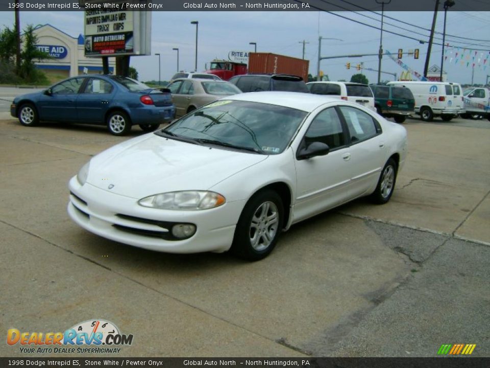 1998 Dodge Intrepid ES Stone White / Pewter Onyx Photo #8
